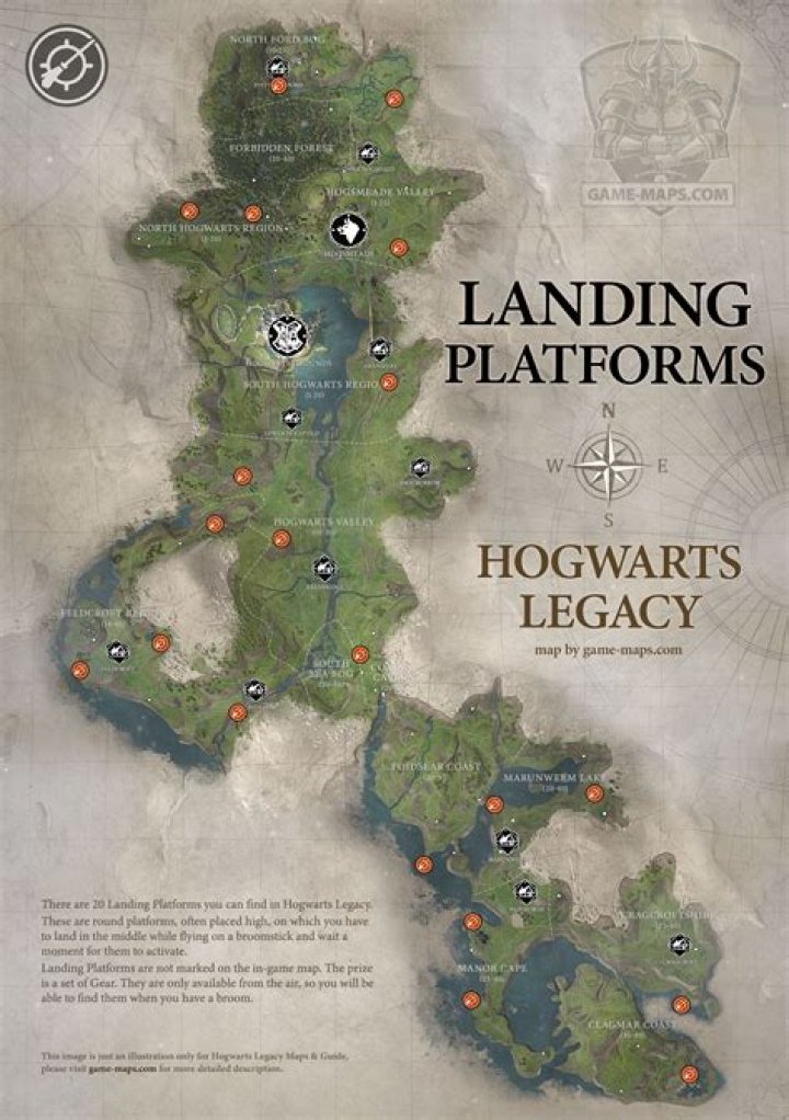 Bandit Camps, Hogwarts Legacy Points of interest